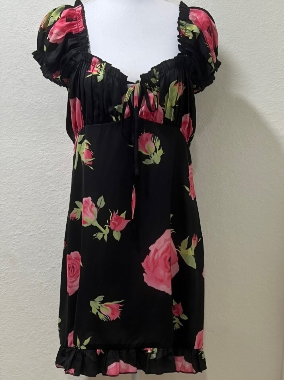 Current Mood By Dolls Kill. Satin Babydoll Dress. Size XL